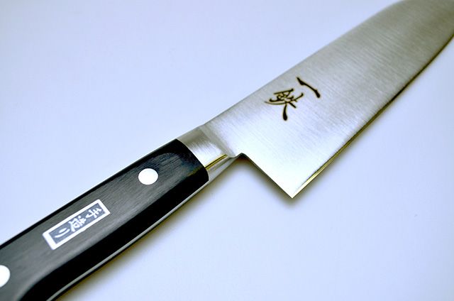 伊野忠刃物製作所】10 菊一鉄 文化包丁 180mm モリブデン鋼｜堺伝匠館