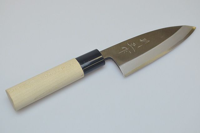 福井】E25 則正作 出刃包丁 120mm｜堺伝匠館オンラインショップ