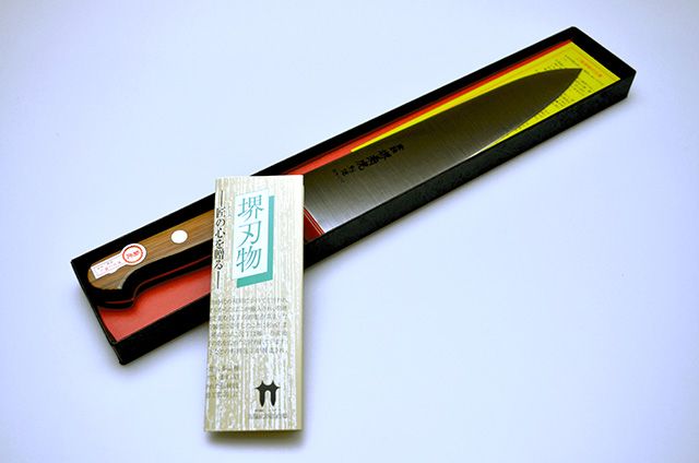 【村田刃物】50 菊虎別作 牛刀 210mm MV鋼|堺伝匠館オンラインショップ